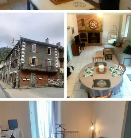 펜션 Au Pied Du Chateau De Miglos Capoulet-et-Junac